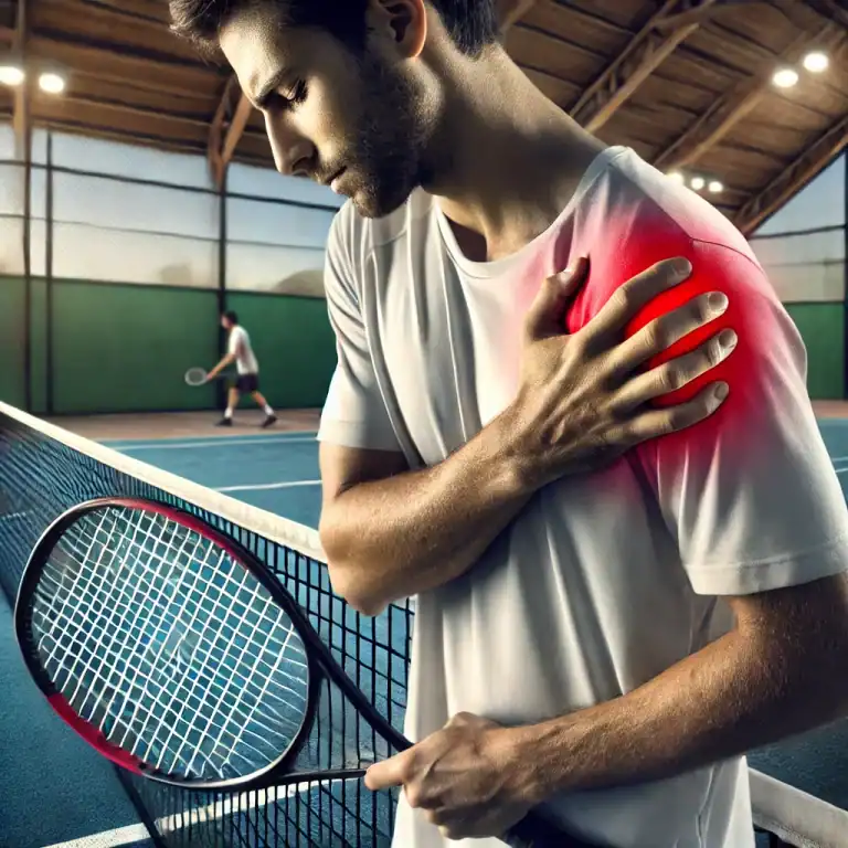 Lesiones de hombro en tenis y pádel: causas, prevención y soluciones