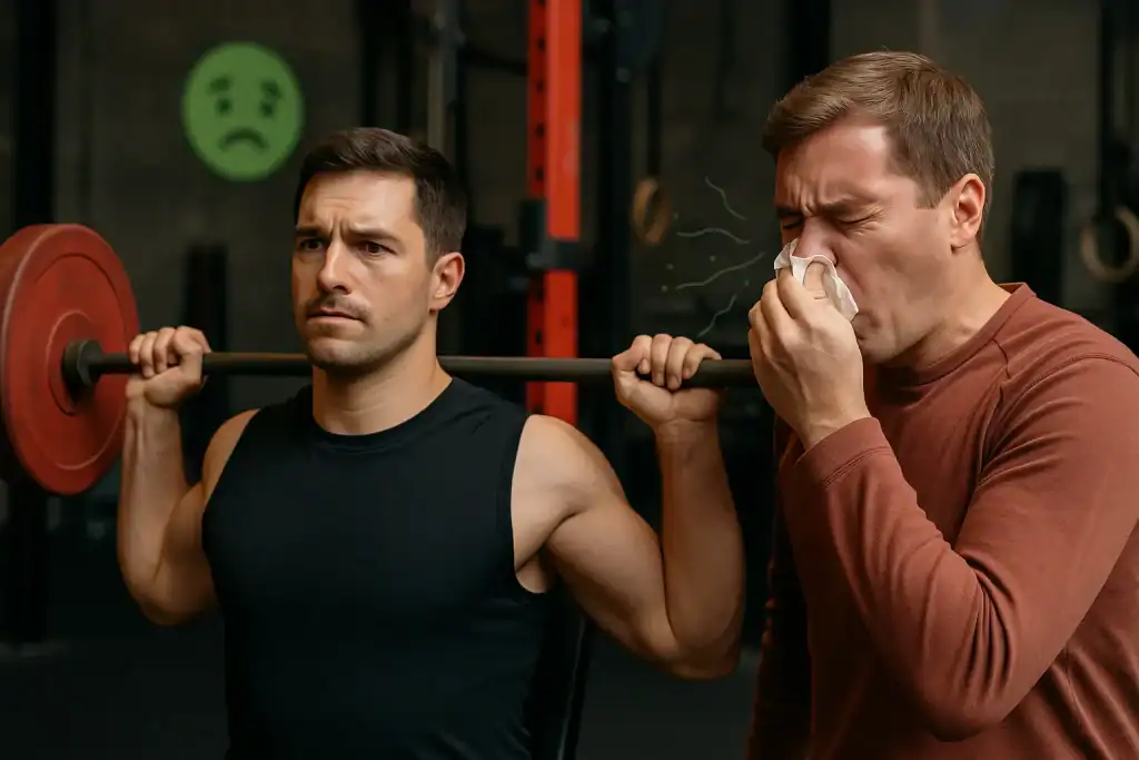 Entrenar cuando estás resfriado: ¿sí o no?