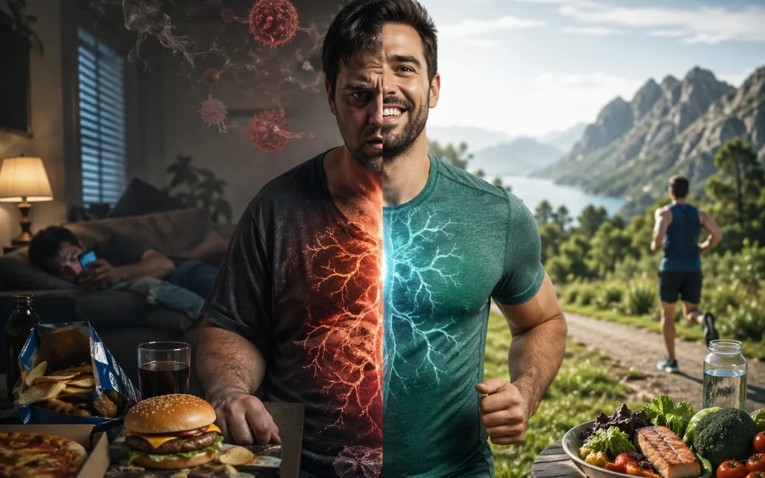 Inflamación crónica: ¿te notas inflamado o simplemente vives mal?