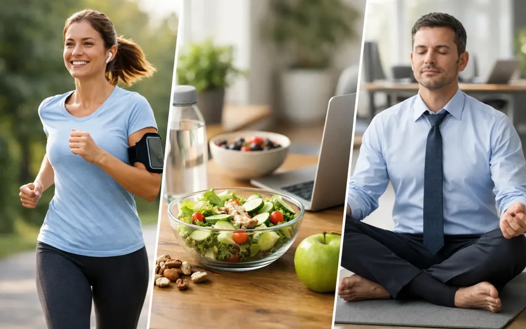 Hábitos saludables para adultos ocupados que duran