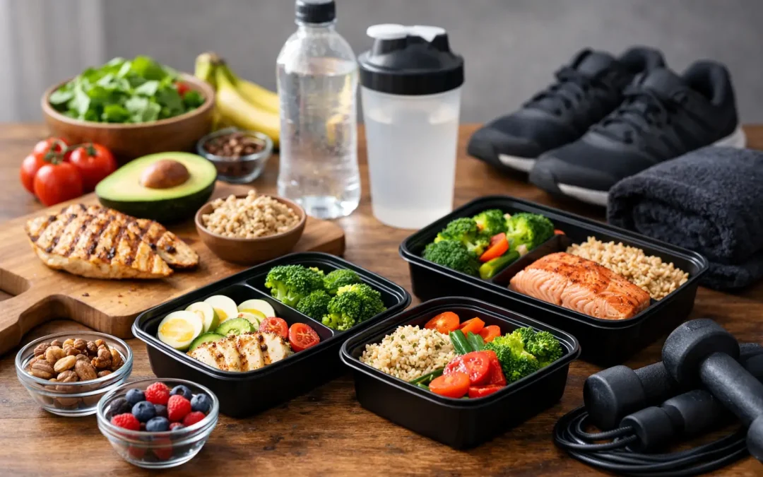Cómo organizar comidas para el entrenamiento
