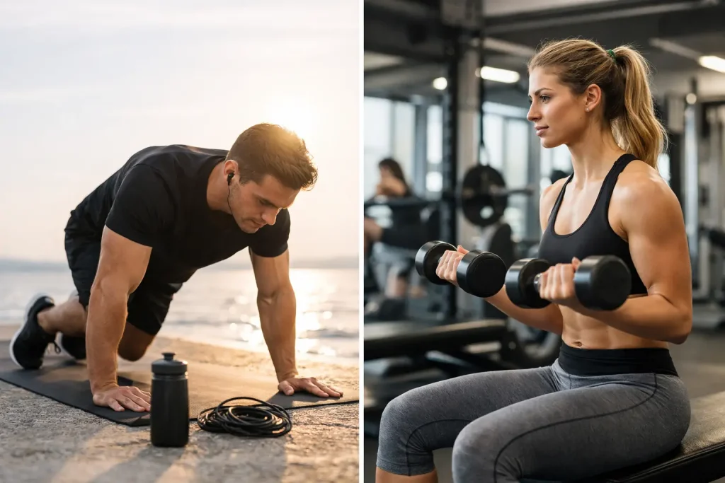 Entrenamiento individual versus gimnasio ¿qué elegir?