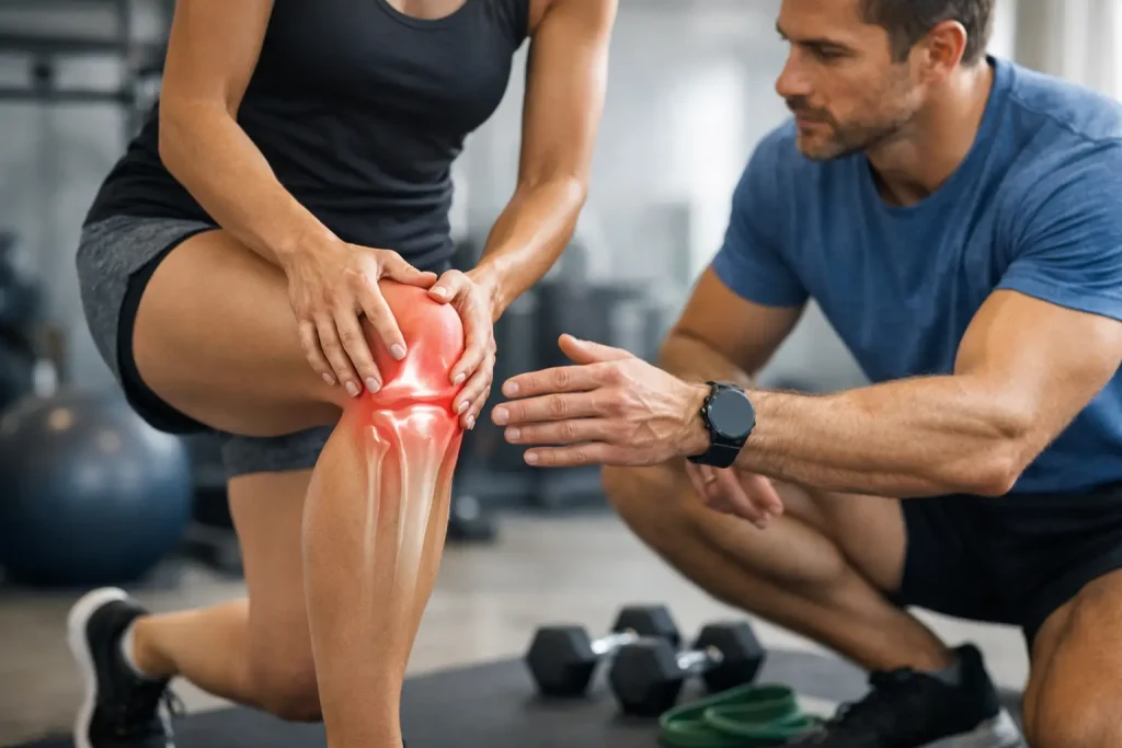 Mejorar estabilidad de rodilla con fuerza