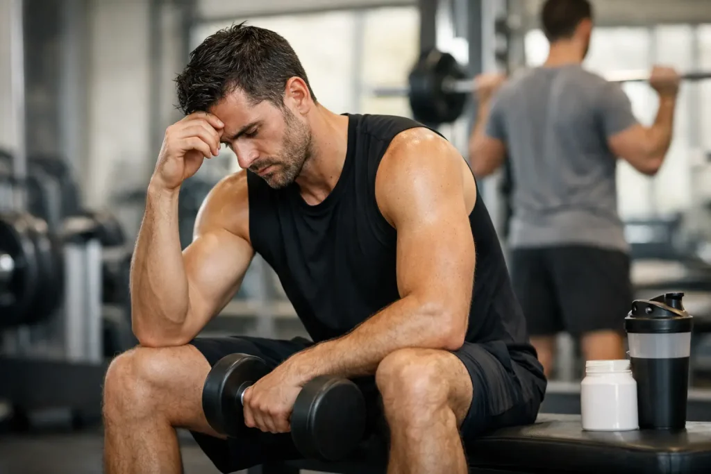Por qué no gano músculo si entreno cada semana