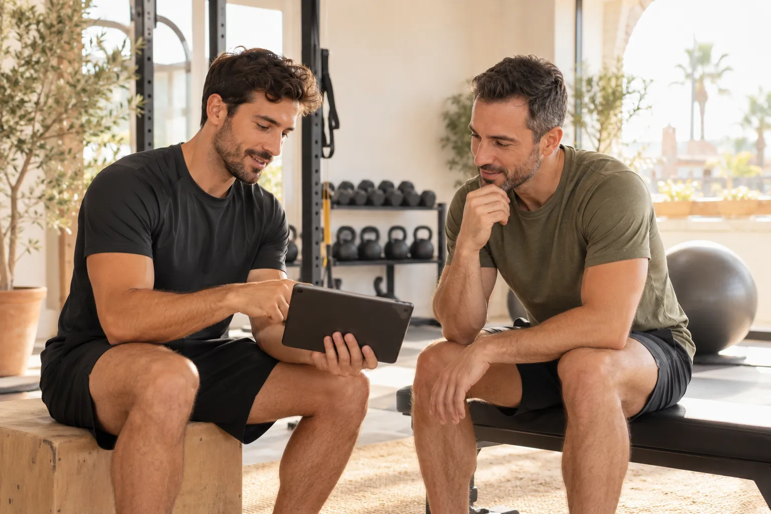 Cómo elegir entrenador personal: primera valoración entre entrenador y cliente