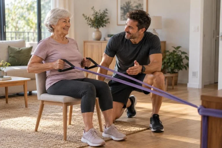 Entrenador personal para mayores: guía para ganar fuerza y autonomía