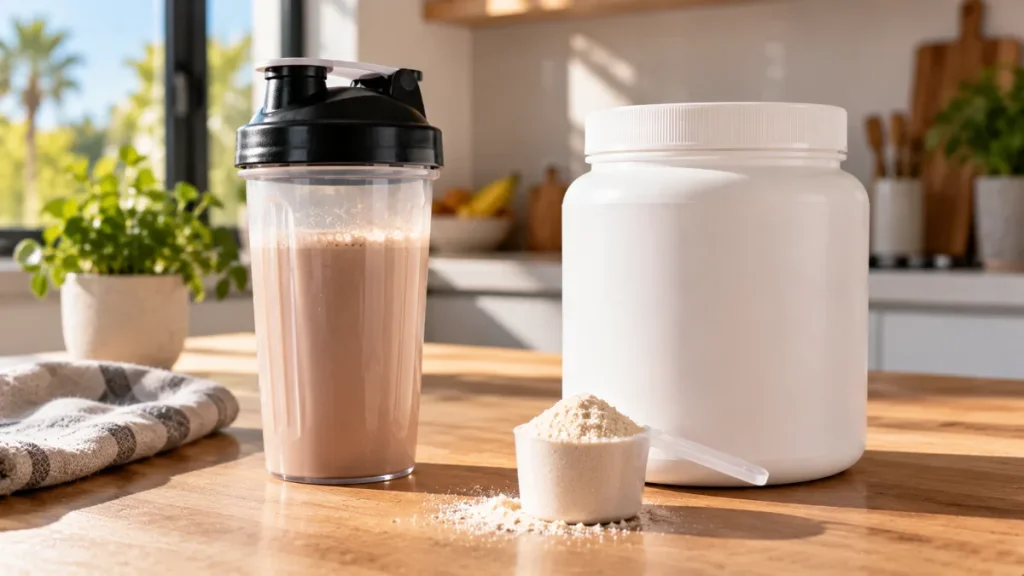 Proteína en polvo: cuánta tomar y cómo elegirla